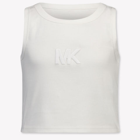 Michael Kors Kids Girls T-Shirt In OffWhite