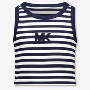 Michael Kors Kids Girls T-Shirt In Navy