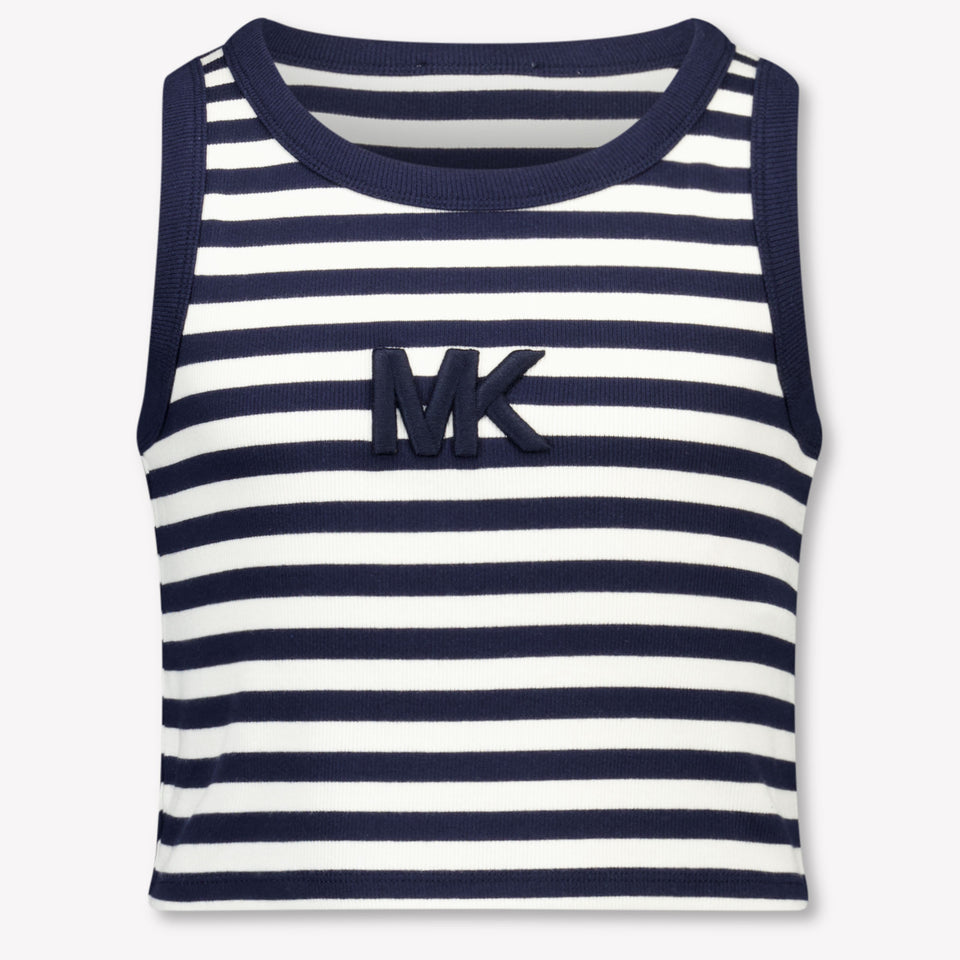 Michael Kors Kids Girls T-Shirt In Navy