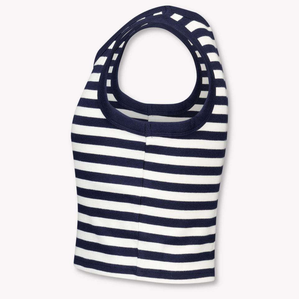 Michael Kors Kids Girls T-Shirt In Navy