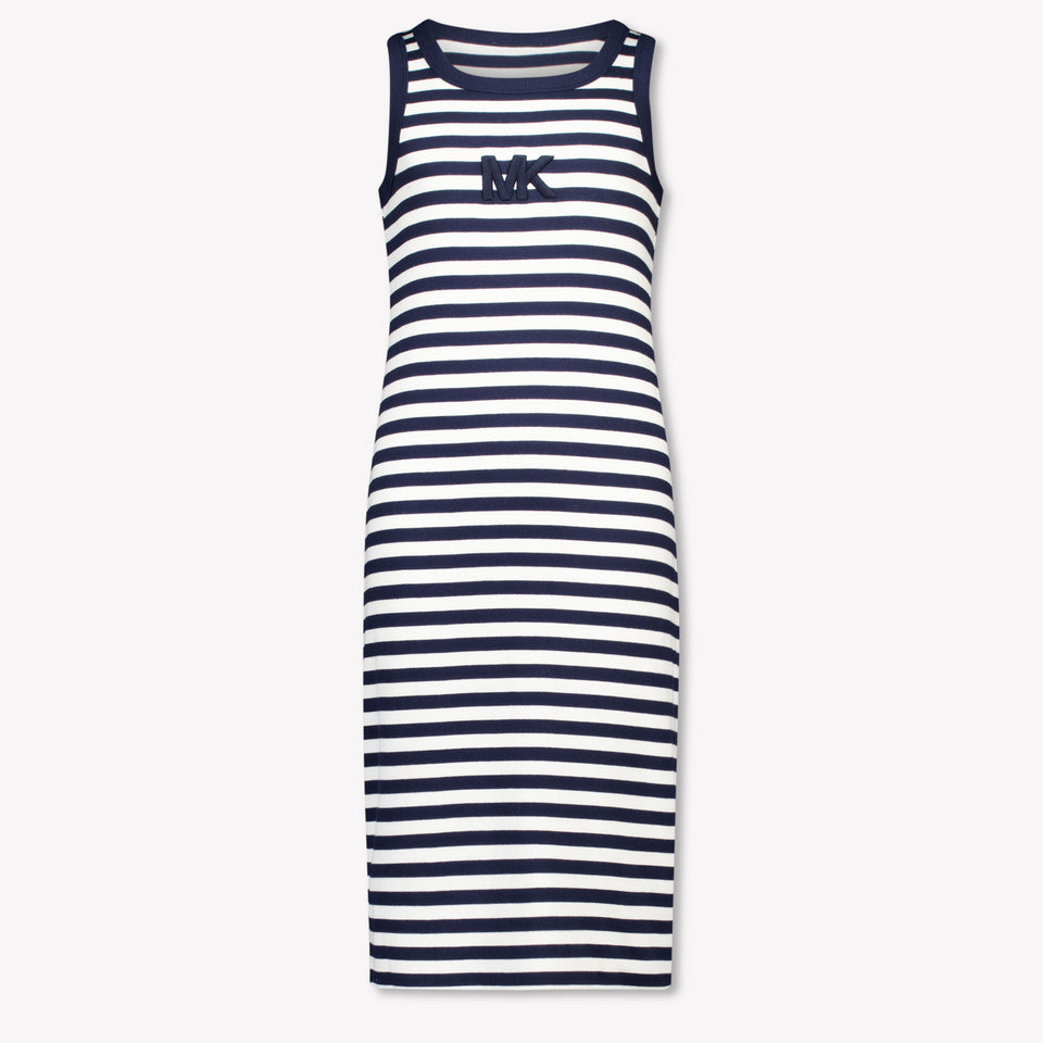 Michael Kors Kids Girls Dress In Navy