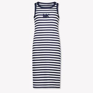 Michael Kors Kinder Meisjes Jurk In Navy