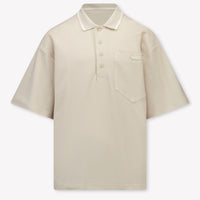 Lanvin Kids Boys Polo In Beige