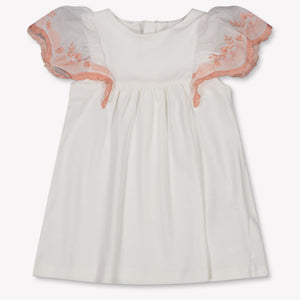 Chloe Baby Meisjes Jurk In Wit