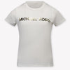 Michael Kors Kids Girls T-Shirt In OffWhite
