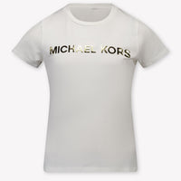 Michael Kors Kids Girls T-Shirt In OffWhite