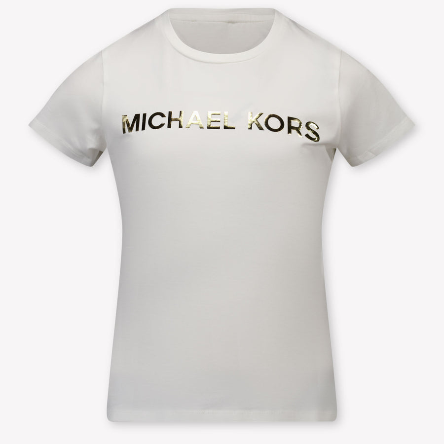 Michael Kors Kids Girls T-Shirt In OffWhite