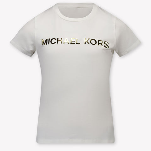 Michael Kors Kinder Meisjes T-Shirt In Off White
