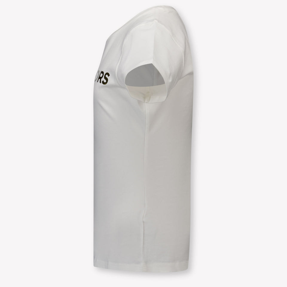 Michael Kors Kids Girls T-Shirt In OffWhite