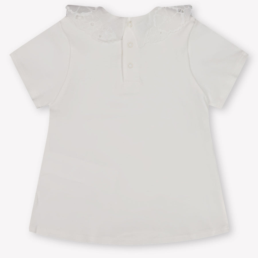 Chloe Baby Girls T-Shirt In White