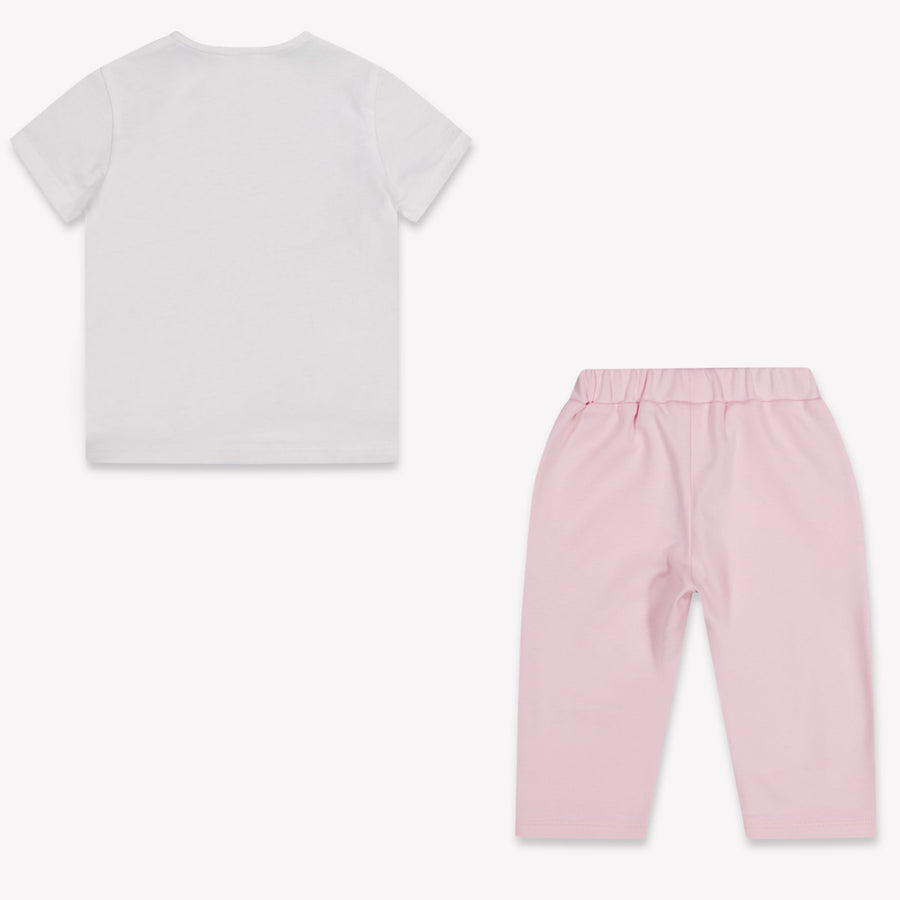 Givenchy Baby Meisjes Joggingpak In Licht Roze