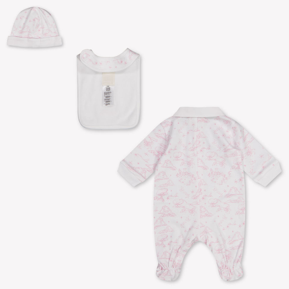Givenchy Baby Girls Playsuit In Light Pink
