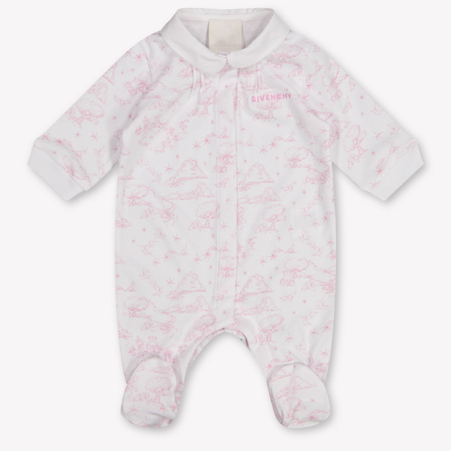Givenchy Baby Meisjes Boxpakje In Licht Roze