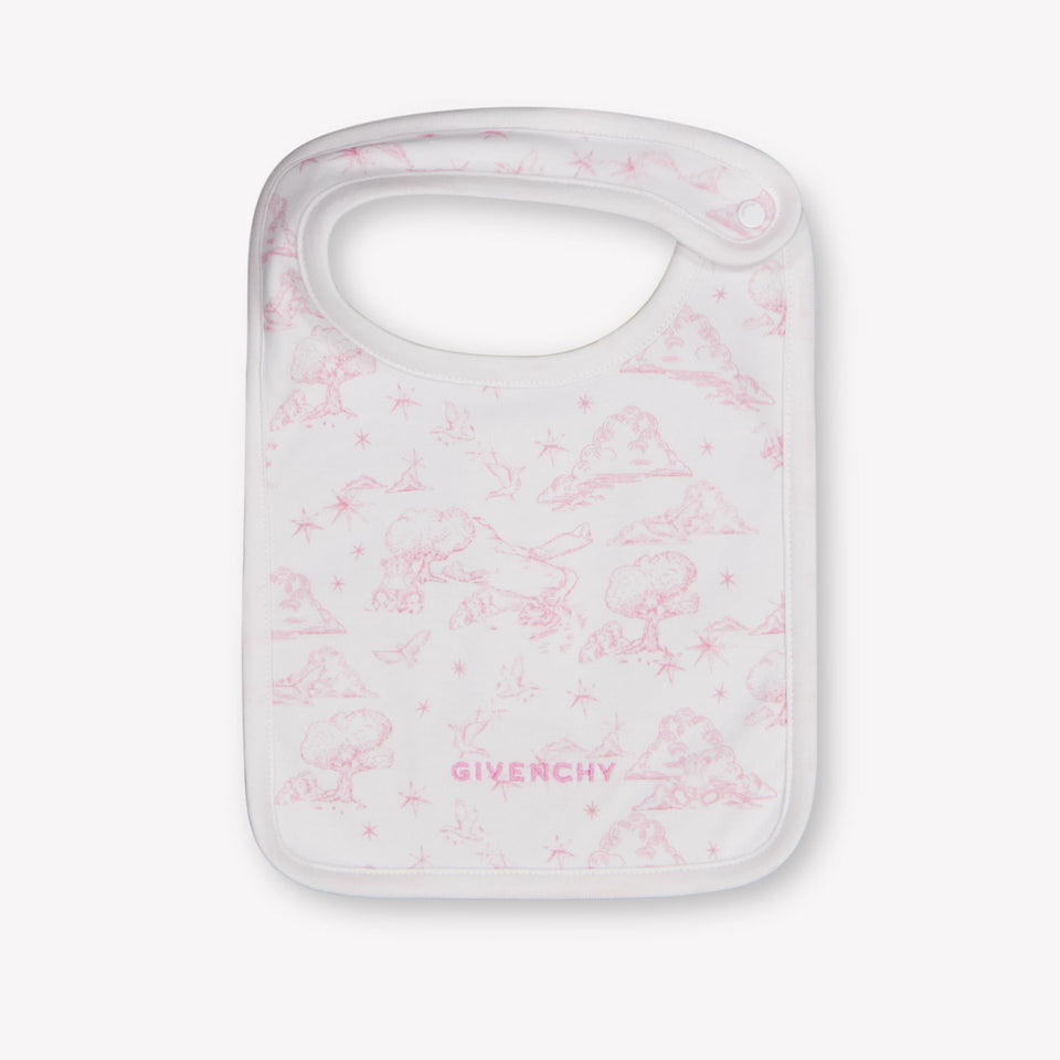 Givenchy Baby Girls Playsuit In Light Pink