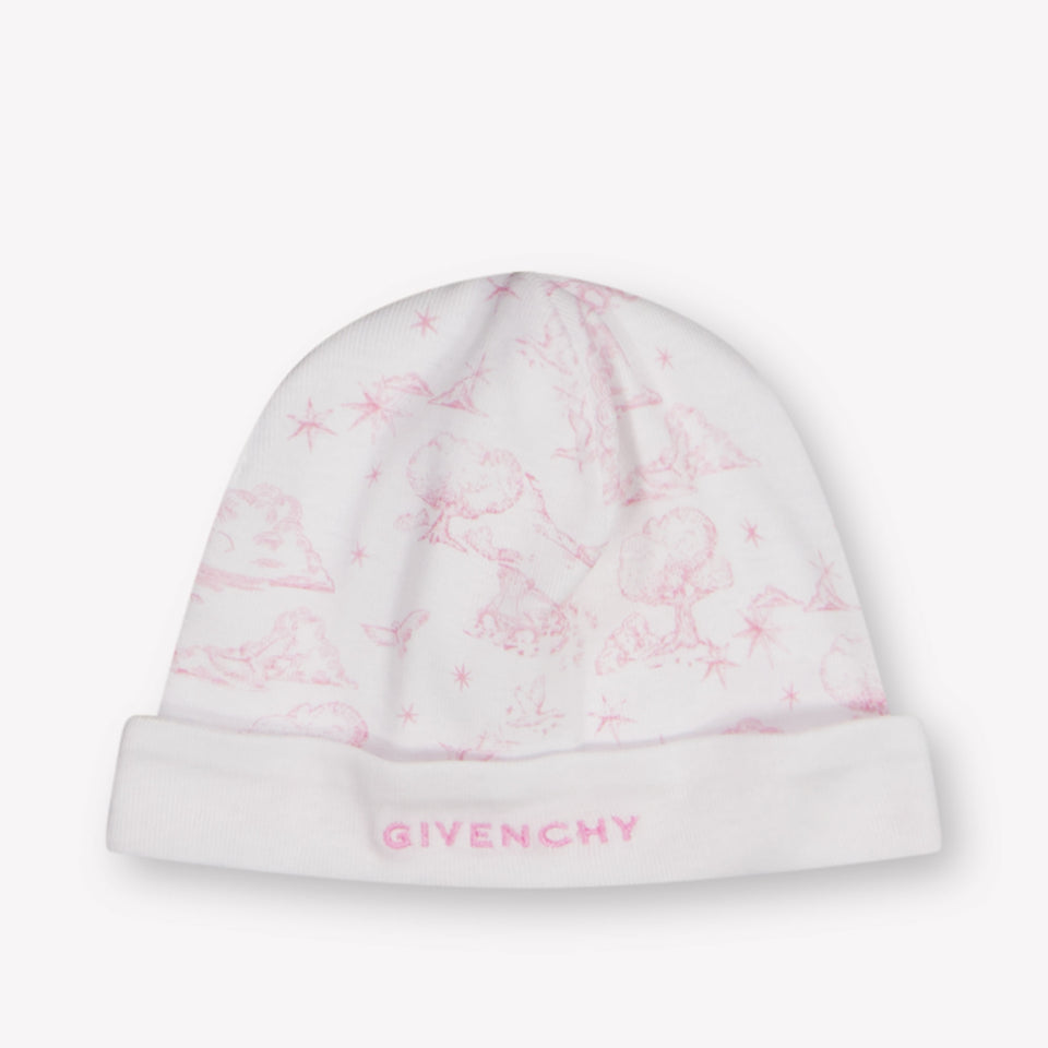 Givenchy Baby Girls Playsuit In Light Pink