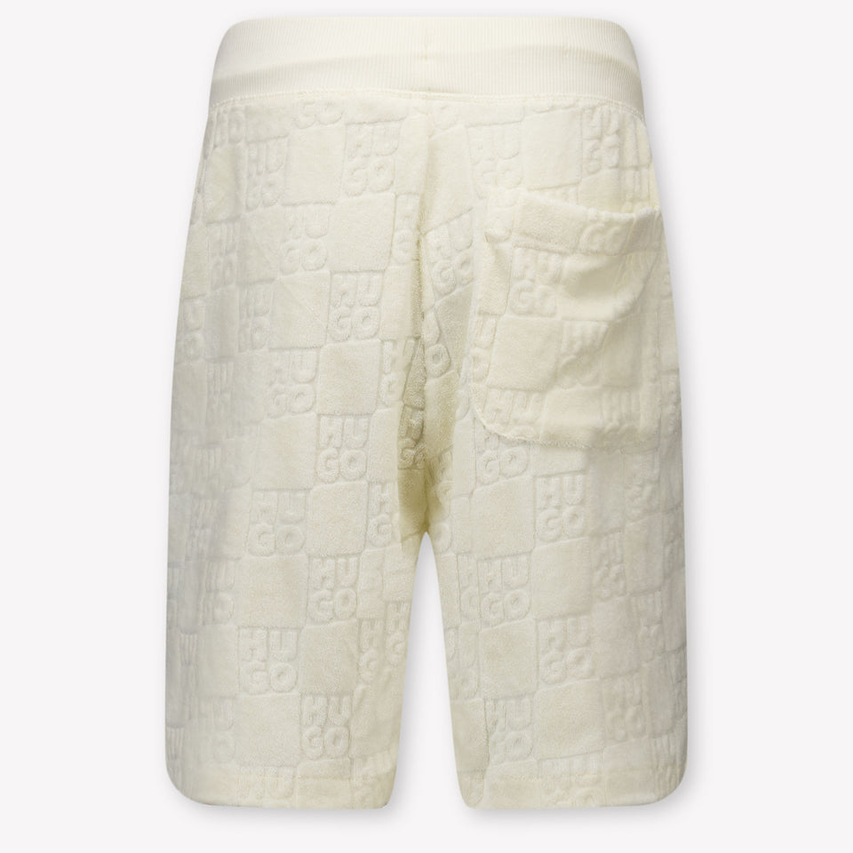HUGO Kinder Jongens Shorts In Beige