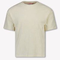 HUGO Kids Boys T-Shirt In Light Beige