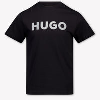HUGO Kids Boys T-Shirt In Black