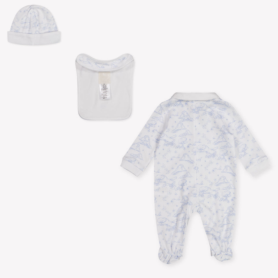 Givenchy Baby Boys Playsuit In Light Blue