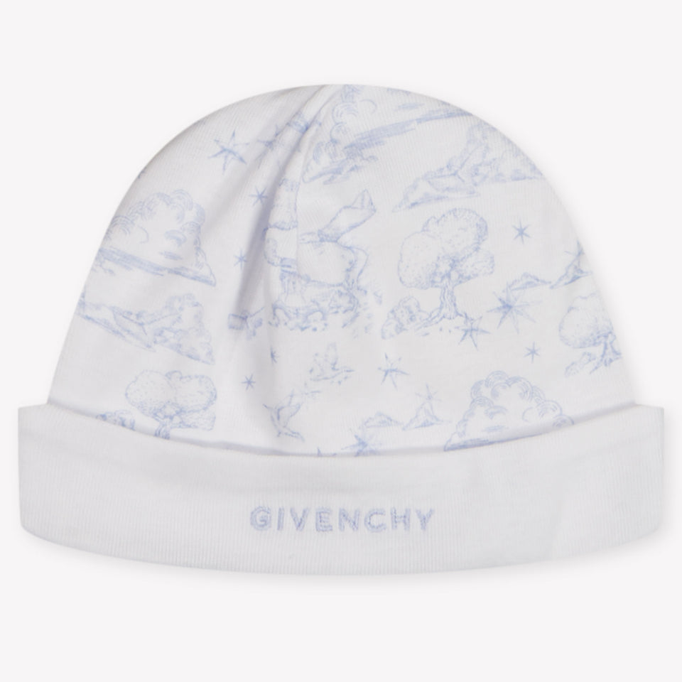 Givenchy Baby Boys Playsuit In Light Blue