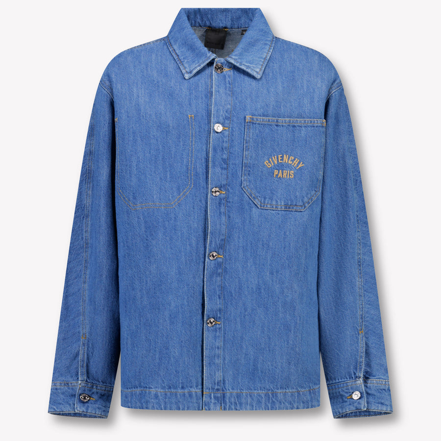 Givenchy Kinder Jongens Blouse In Blauw