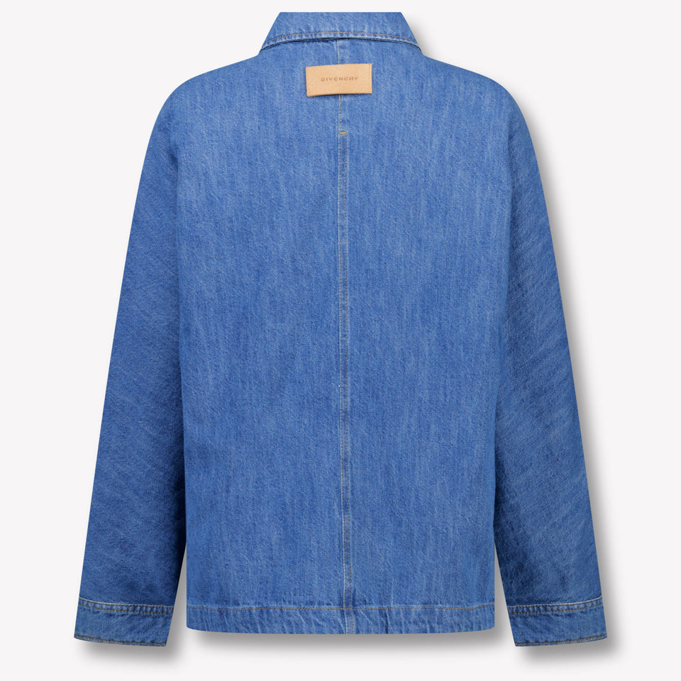 Givenchy Kids Boys Blouse In Blue