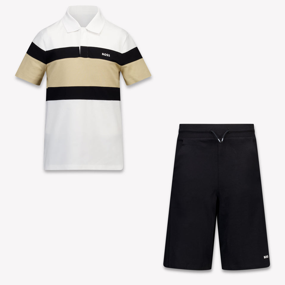 Boss Kinder Jongens Setje In Zwart