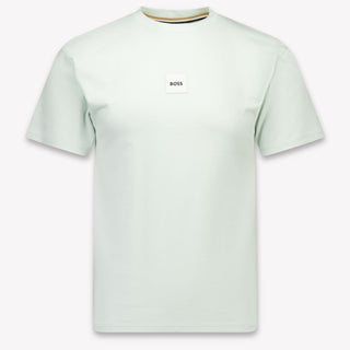Boss Kids Boys T-Shirt In Mint