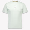 Boss Kinder Jongens T-Shirt In Mint