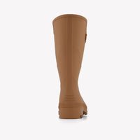 Chloe Girls Boots In Beige