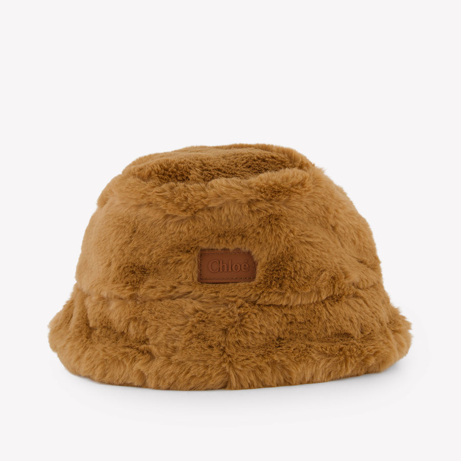 Chloe Girls Hat in Beige