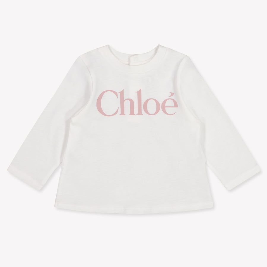 Chloe Baby Girls T-Shirt in White