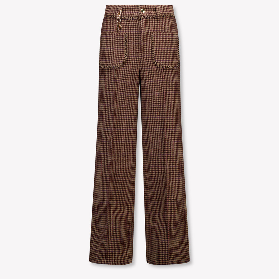 Chloe Girls Trouser in Bordeaux
