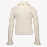 Chloe Kids Girls Sweater In OffWhite