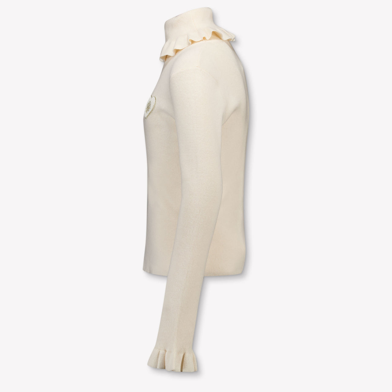 Chloe Kids Girls Sweater In OffWhite