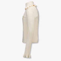 Chloe Kids Girls Sweater In OffWhite