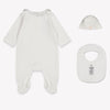 Chloe Baby Girls Playsuit In White