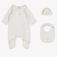 Chloe Baby Girls Playsuit In White