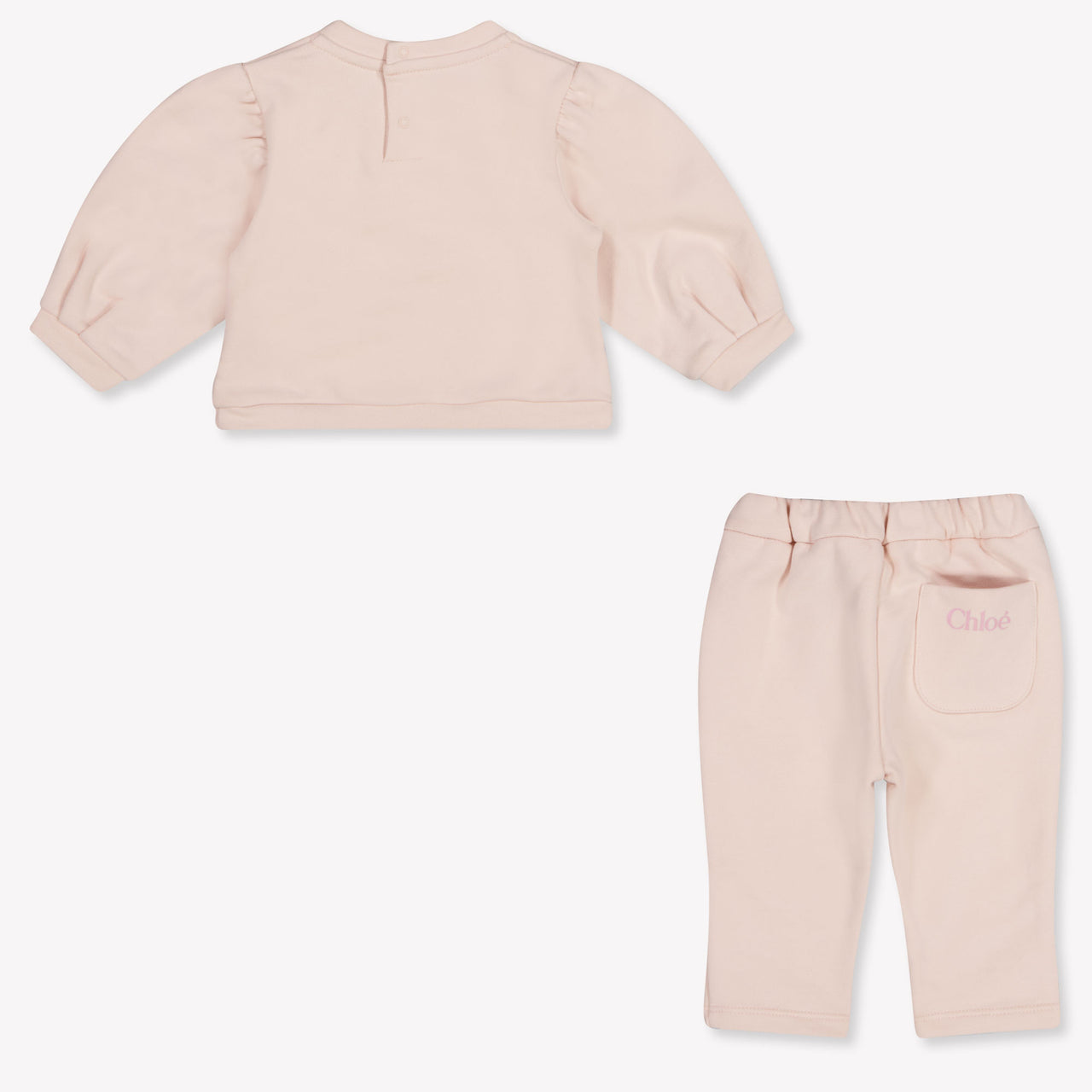 Chloe Baby Meisjes Joggingpak In Licht Roze