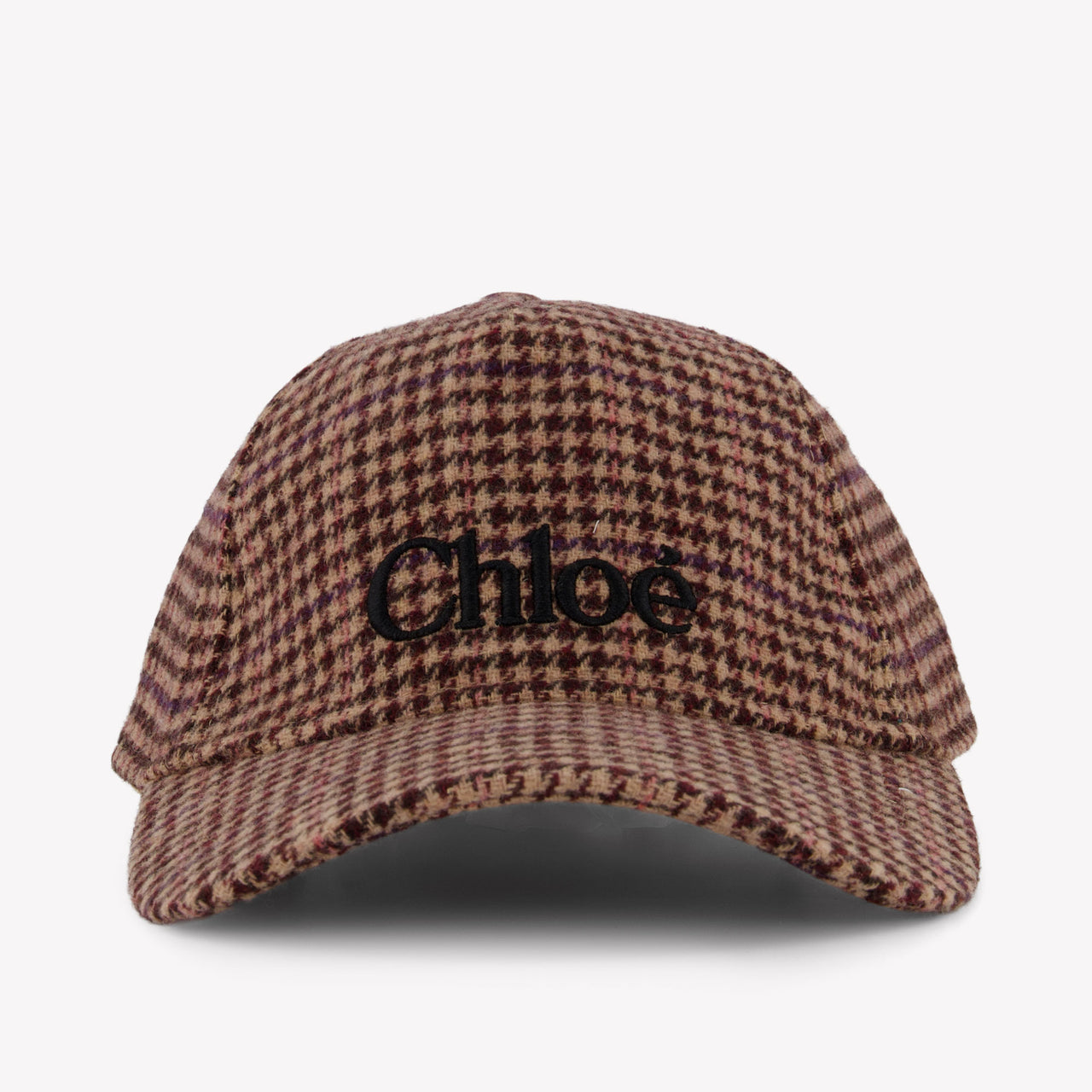 Chloe Kids Girls Cap In Bordeaux