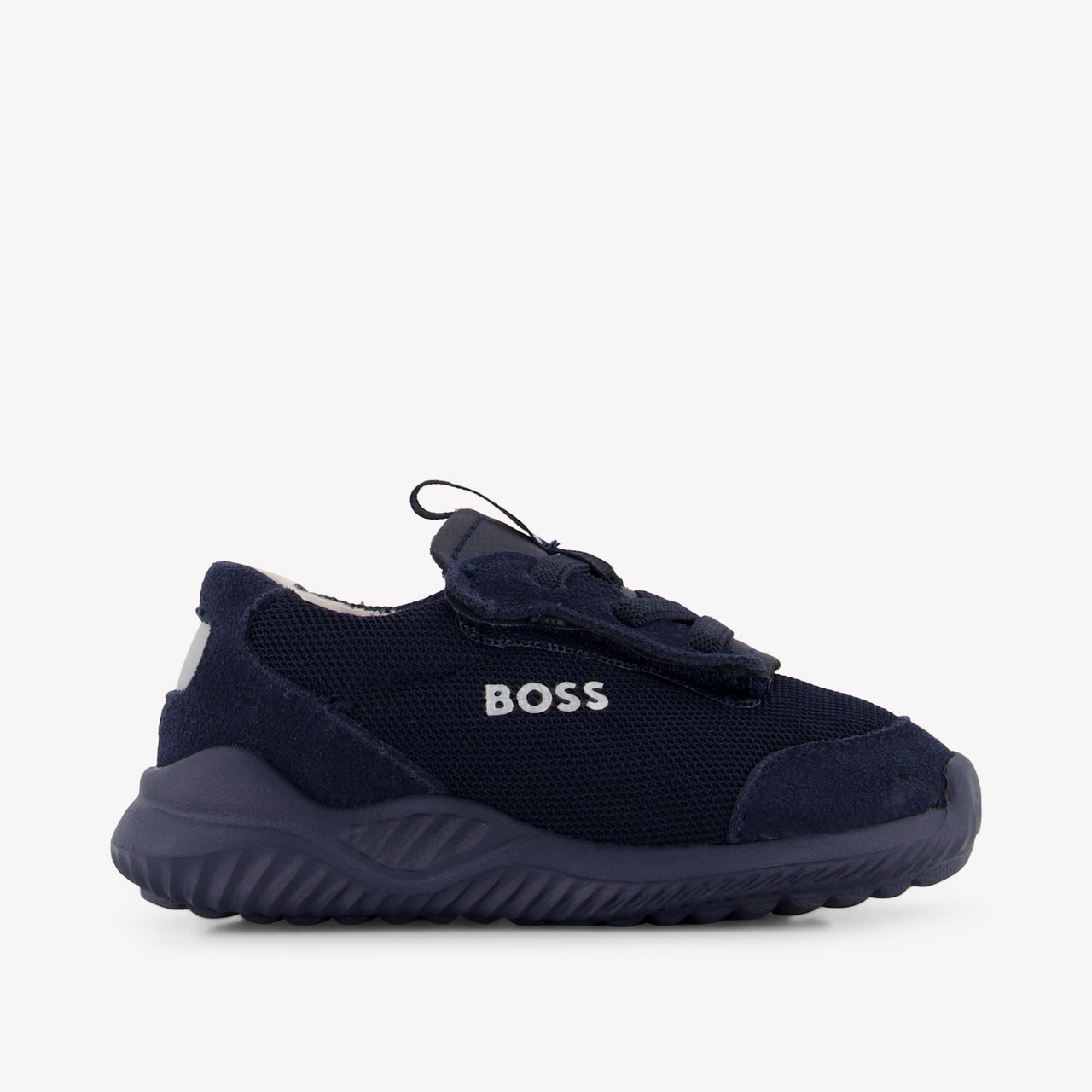 Boss Boys Sneakers In Navy
