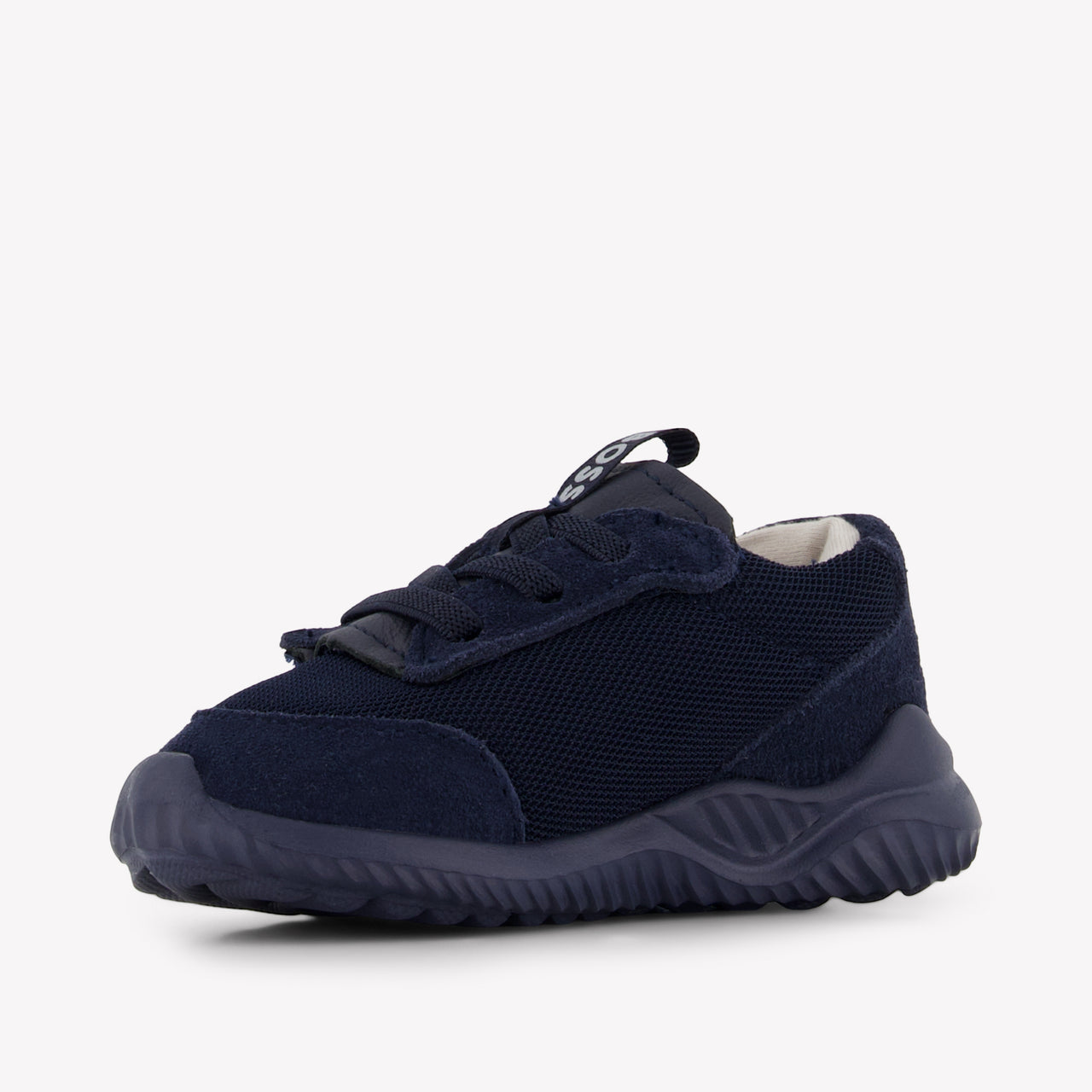 Boss Boys Sneakers In Navy