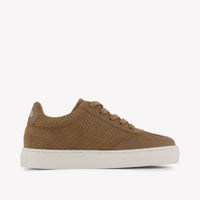 Boss Jongens Sneakers In Beige