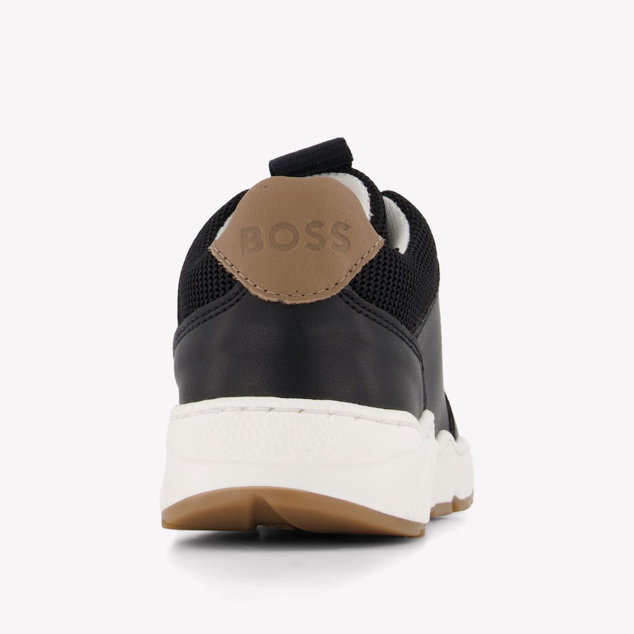 Boss Jongens Sneakers In Zwart