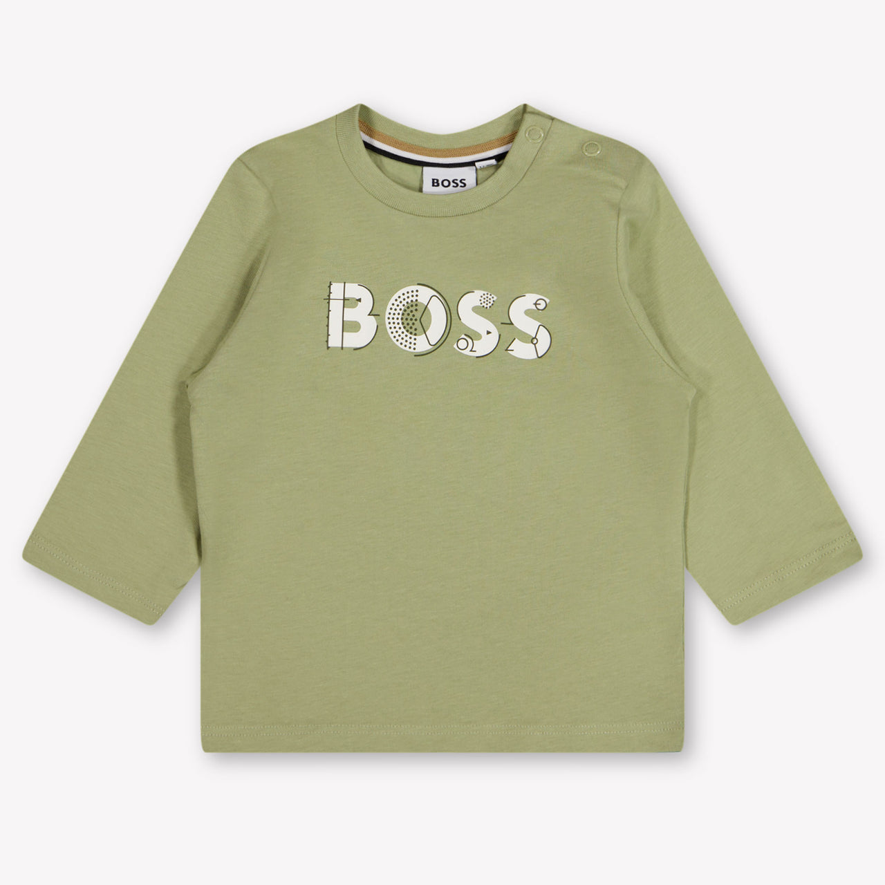 Boss Baby Boys T-Shirt In Light Green