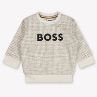 Boss Baby Boys Sweater In OffWhite