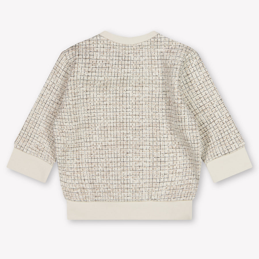Boss Baby Boys Sweater In OffWhite