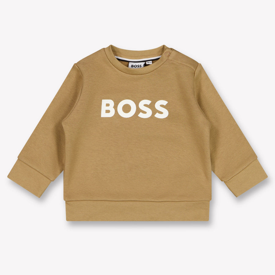 Boss Baby Jongens Trui In Camel