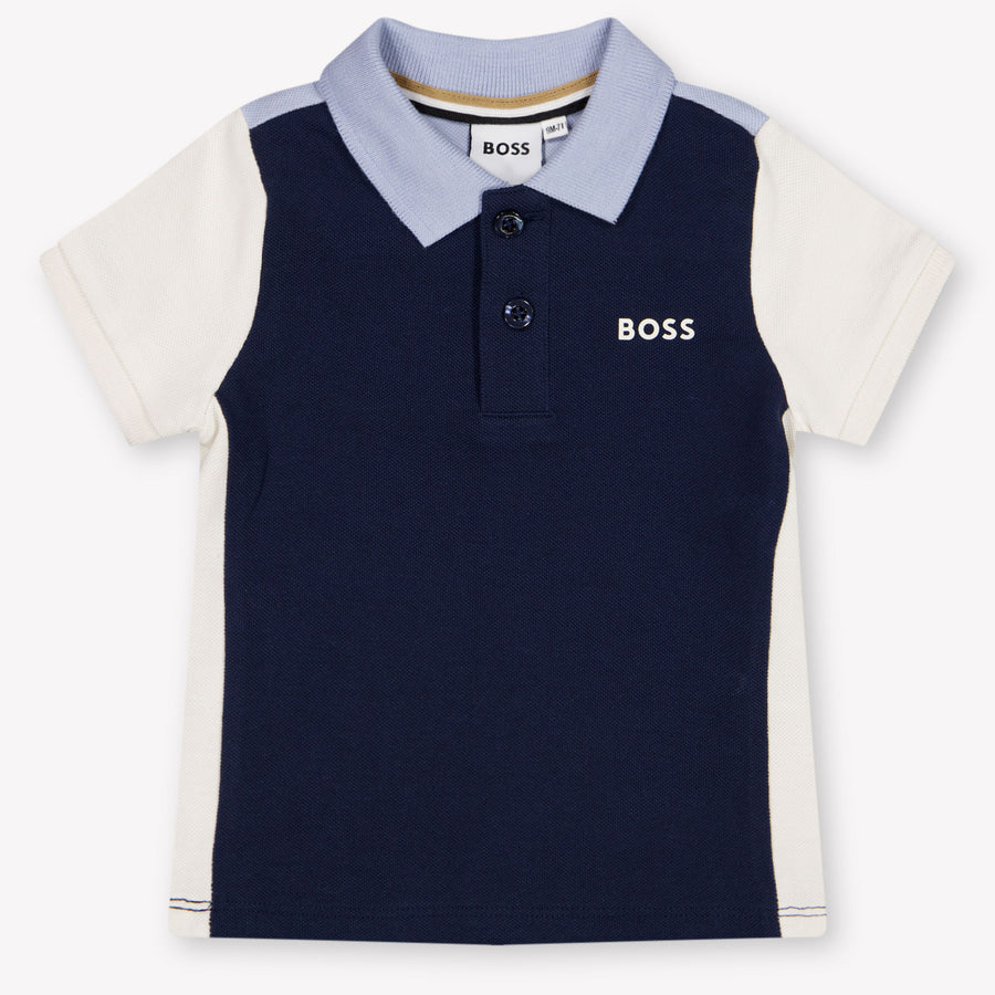 Boss Baby Boys Polo In Navy