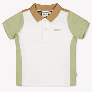 Boss Baby Boys Polo In White
